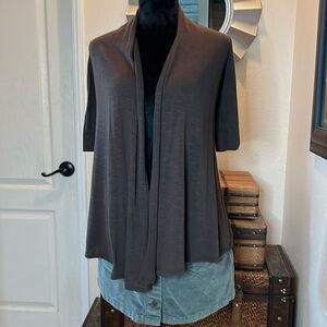 BCX brown, extra small cardigan